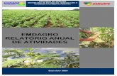 EMDAGRO RELATÓRIO ANUAL DE ATIVIDADESDE ATIVIDADES · governo de sergipe secretaria de estado da agricultura e do desenvolvimento agrÁrio exercício 2009 emdagro relatÓrio anual