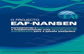 O PROJECTO EAF-NANSEN - fao.org · O projecto EAF-Nansen O projecto EAF-Nansen é estruturado em cinco componentes, cada um com actividades planeadas e resultados esperados.
