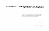 Instalación y configuración de VMware vRealize Orchestrator · Instalación y configuración de VMware vRealize Orchestrator vRealize Orchestrator 7.3 Este documento admite la versión