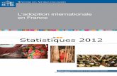 Statistiques 2012 - France Diplomatie - MEAE Enfants présentant une pathologie Pays Nbre d'adoptions Pays Nbre d'adoptions Pays Nbre d'adoptions Colombie 49 Ethiopie 25 Russie 177