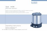 Type 8798 - Bürkert Fluid Control Systems · In the potentially explosion-risk area the Remote Sensor Type 8798 may be used only according to the specification on the separate Ex