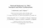 Tokamak/Stellarator (vs. FRC) Transport and · Imadera, Kishimoto et al. 25th FEC, TH/P5-8 • Flux driven full‐f global toroidal geometry with external source and sink ,, source