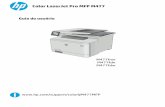 Color LaserJet Pro MFP M477 - produktinfo.conrad.com · Enfrentando congestionamentos de papel frequentes ou recorrentes? ..... 127 Locais de congestionamento de papel .....