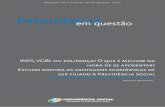 Previdência em questão - qualidade.ieprev.com.brqualidade.ieprev.com.br/UserFiles/File/INSS VGBL OU POUPANÇA.pdf · * Previdência Privada: VGBL (média Banco do Brasil, Caixa