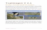 TcpImagen V 2 - aplitop.com · Inserir Mapa WMS, É posível capturar e inserir na posição real do desenho imagens de serviços WMS de qualquer provedor (institutos cartográficos