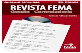 Revista FEMA Gestão e Controladoriaª-Edição... · Revista FEMA Gestão e Controladoria Ano 04, n. 02, jul./ago. 2014. ISSN: 2236-8698 REVISTA FEMA GESTÃO E CONTROLADORIA CORPO