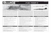 8 F-5E TIGER II - manuals.hobbico.commanuals.hobbico.com/rmx/85-5318.pdf · 25 Rear Beacon Balise arrière Faro trasero 27 Lt. Main Landing Gear Train d’atterrissage principal gauche
