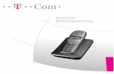 Sinus 2120 Bedienungsanleitung - telekom.de · schaltete tragbare Telefone (DECT) beeinflusst werden können. Halten Sie deshalb bei der Verwendung tragbarer Telefone innerhalb medizinischer