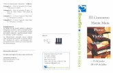 apcommusica.files.wordpress.com · Duas peças ou estudos Categoria B - Curso de Imclaçäo (40 am) e 10 ... 1 Obra de J. S. Bach (23 Peças Fáceis ern dlant.e), (3) 1 Peça livre.