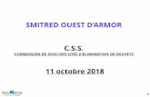 SMITRED OUEST D’ARMOR©sentation CSS 11... · mg/Nm3 5 0,82 SO2 Dioxyde de soufre mg/Nm3 10 0,139 COT composés organiques total mg/Nm3 10 4,8 Dioxines/Furanes 3ngTEQ/Nm 0,1 0,00245