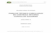 PARECER TÉCNICO CONCLUSIVO DE CONTROLE ... - …sefaz.mt.gov.br/.../BalancoGeral/2010/Parecer_AGE_2010.pdf · Parecer Técnico Conclusivo de Controle Interno – Balanço Geral do