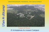 Ufam Multicampi - andifes.org.br · Ufam Multicampi O Amazonas é o nosso Campus Agronomia Engenharia Ambiental Licenciatura em Ciências - Matemática e Física Licenciatura em Ciências