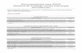 Recomendações para SPDA (Sistema de Proteção Contra ... · 1 Recomendações para SPDA (Sistema de Proteção Contra Descargas Atmosféricas) Recomendações baseadas na Norma