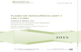 PLANO DE INSOLVÊNCIA (ART.º 193.º CIRE)n-insolvencias.com/sites/.../2581_15_5T8STR-2760-PlanoInsolvencia.pdf · 2.3. CAPITAL SOCIAL, ... desenvolvimentos afectaram a economia portuguesa,