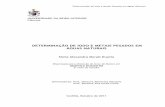 Determinação de iodo e metais pesados em águas naturaisubibliorum.ubi.pt/bitstream/10400.6/2476/1/Dissertação_M3437.pdf · Determinação de Iodo e Metais Pesados em Águas Naturais