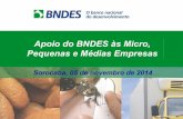 Apoio do BNDES às Micro, Pequenas e Médias Empresas · Edital SENAI SESI de Inovação. ... caminhões, chassis, caminhões-trator, carretas, cavalos-mecânicos, reboques, ... operações