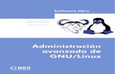Administración avanzada de GNU/Linux - uoc.edu · 7.1.1.Servidor de nombres caché ..... 269 7.1.2.Forwarders ... Los sistemas GNU/Linux han llegado a un grado de madurez impor-tante,