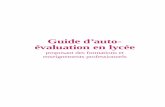 Guide d’auto- évaluation en lycéecache.media.education.gouv.fr/file/guide/25/3/Guide_QualEduc... · Guide d’auto-évaluation en lycée proposant des formations et enseignements