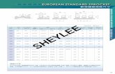 RS-240 - sheylee.com.t · rs-240 type standard sprocket 歐規鏈輪規範尺寸 european standard sprocket 齒數 最小 齒數 材質 材質 材質 節圓直徑 外徑
