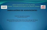 AMBULATÓRIO DE ADOLESCENTES - uniad.org.brDBA3CE10-1588-484B-9CE5-F... · de Encaminhamento Avaliação Inicial ... Psiquiatria Reabilitação Orientação Familiar Revoar Psicoterapia