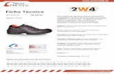 Ficha Técnica · De acordo com as normas CE Sapato VIANA Este calçado de segurança cumpre a directiva EC de ... Têxtil em Space 3D com excelentes características de ...