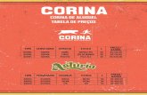 Corina de Aluguel - corinacervejas.com.brcorinacervejas.com.br/lista_cerveja.pdf · Corina De Aluguel Tabela de Preços Tipo Cervejaria Cerveja Estilo L Preço/ Barril Barril Astúria