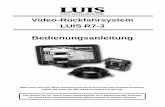 Video-Rückfahrsystem LUIS R7-3 · 5 2.3. DIE BEDIENUNG 1. POWER Taste Drücken Sie diese Taste um den Bildschirm AN/AUS zu schalten. 2. AV1/AV2/AV3 Shift Taste Drücken Sie diese