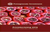 Pomegranate Investment · Pomegranate Investment Årsredovisning 2015 för perioden 1 januari 2015–31 december 2015