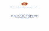 Radivoje Đurić ORCAD PSPICE - tnt.etf.bg.ac.rstnt.etf.bg.ac.rs/~oo1ue/vezbe/pSpice.pdf · Tabela 1.1 Osnovne komponente u PSPICE-u. PSPICE OZNAKA KOMPONENTA R, RBREAK Otpornik C,