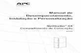Manual de Desempacotamento, Instalação e Personalização · Compartimento para Colocação NetShelter SX – Manual de Desempacotamento, Instalação e Personalização 3 Identificação