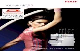 Manual de instrucciones - casalorente.com hobbylock 2.0.pdf · • Utilice esta máquina de coser únicamente para su uso previsto, tal y como se explica en este manual. Utilice únicamente