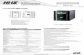 761168 - Manual Técnico Premium PDV Senoidal 1400VA - R00©cnico... · Recarga de bateria automática quando rede elétrica normal;? ... Corrente do carregador controlada ... Chumbo