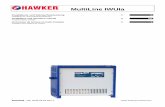 MultiLine IWUIa Deckblatt D GB FR - enersys-hawker.com · Installation and operation manual 3 GB Traction-battery charger Instruction de service et mode d’emploi 5 F ... G3/G4: