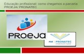 Educação profissional: como chegamos a parceria PROEJA ...forumeja.org.br/go/sites/forumeja.org.br.go/files/Formação_pro... princípio ontológico da totalidade, dos fundamentos,
