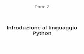 Introduzione al linguaggio Python - dmi.unipg.itbaioletti/didattica/materiale/lucidi-11-12-2.pdf · Caratteristiche di Python Il Python è un linguaggio ideato da Guido Von Rossum