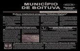 MUNICÍPIO - Prefeitura de Boituva (SP)boituva.sp.gov.br/Arquivos/Publicacoes/499d78e602e4f89b845e17f13d... · “Fique Sabendo”: Boituva faz mobilização para ... intermédio