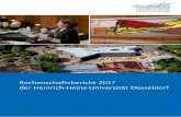 Rechenschaftsbericht 2017 der Heinrich-Heine-Universität ... · Bauschke-Hartung, Anne-José Paulsen, Dr. Simone Bagel-Trah, Patrick Schwarz-Schütte Hochschulrat 2017 (von links):