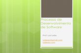 Desenvolvimento de Sistemas Web - Luiz Leaoluizleao.com/Docencia/FAP/PDS/PDS_UND_02.pdf · Unidade II – Atividades em PDS Análise econômica e de requisitos (Análise). Especificação