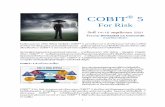 COBIT 5 - isaca-bangkok.org · 1 COBIT® 5 For Risk วันที่ 14-16 พฤศจิกายน 2561 โรงแรม Swissotel Le Concorde ถนนรัชดาภิเษก