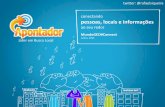 conectando pessoas, locais e informações · realidade aumentada social twitter: @rafaelsiqueira. twitter: @rafaelsiqueira location – web + mobile + AR. ... Slide 1 Author: Rafael