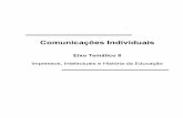 Comunicações Individuais - Programa de Pós-Graduação ... · caderno de resumos - comunicações ... representaÇÕes do bom trabalhador no livro “eduquemos” de arthur porchat