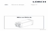 MicorStick - produktinfo.conrad.com · O aparelho é adequado para a soldadura de eléctrodos. ... – cobre e suas ligas, – níquel e suas ligas, – metais especiais, tais como