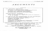 AR..GUMENTS - archivesautonomies.orgarchivesautonomies.org/IMG/pdf/arguments/arguments-n14.pdf · Ce qu'il y a d'irrépressible en l'hom.me (Jean DUVIGNAUD}. La pensée et son ombre