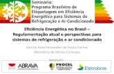 Eficiência Energética no Brasil Regulamentação atual e ...abrava.com.br/wp-content/uploads/2018/08/MME-SAMIRA-SOUSA-ABRAVA... · Eficiência Energética no Brasil ... • Previsão