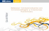 Máster Universitario en Criminología y Ciencias Forenses ... · 4 La Criminologia crítica La criminologia como crítica del derecho penal y Hassemer/Muñoz Conde, Introducción