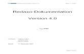 Redaxo-Dokumentation Version 4 - polysys.ch · REDAXO-Dokumentation (Version 4.0) Stand: 17.12.2007 1 Erste Schritte 1.1 Über Redaxo Unser Ziel war und ist ein einfaches, schnell