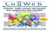 jornal logweb4 final - Notícias e informações sobre ... · 2 LogWeb Publicação mensal, ... UNIVALI, trabalho há sete anos na área de logística ... SC Ducoco . . . . . . .
