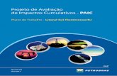 Projeto de Avaliação de Impactos Cumulativos - PAIC · RIMA – Relatório de Impacto sobre o Meio Ambiente RJ ... UTGCA – Unidade de Tratamento de Gás de Caraguatatuba VAB –