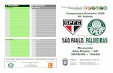 PALMEIRAS SÃO PAULO Sociedade Esportiva …TABU O Palmeiras ostentou um dos maiores tabus da história do futebol brasileiro contra o São Paulo, ao ficar 27 anos sem ser derrotado