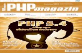 CodeIgniter MongoDB - phpgangsta.de · 24 PHP Magazin 4.2012 PHP 5.4 Shortcut Wenn man mit Sessions arbeitet und auf dem Server prüfen möchte, ob die Sessionfunktionalität aktiviert